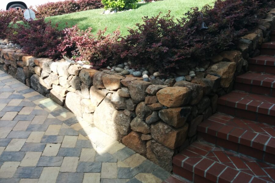 Garden and Retaining Walls