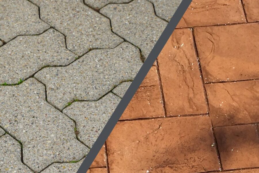 Concrete vs. Interlocking Pavers