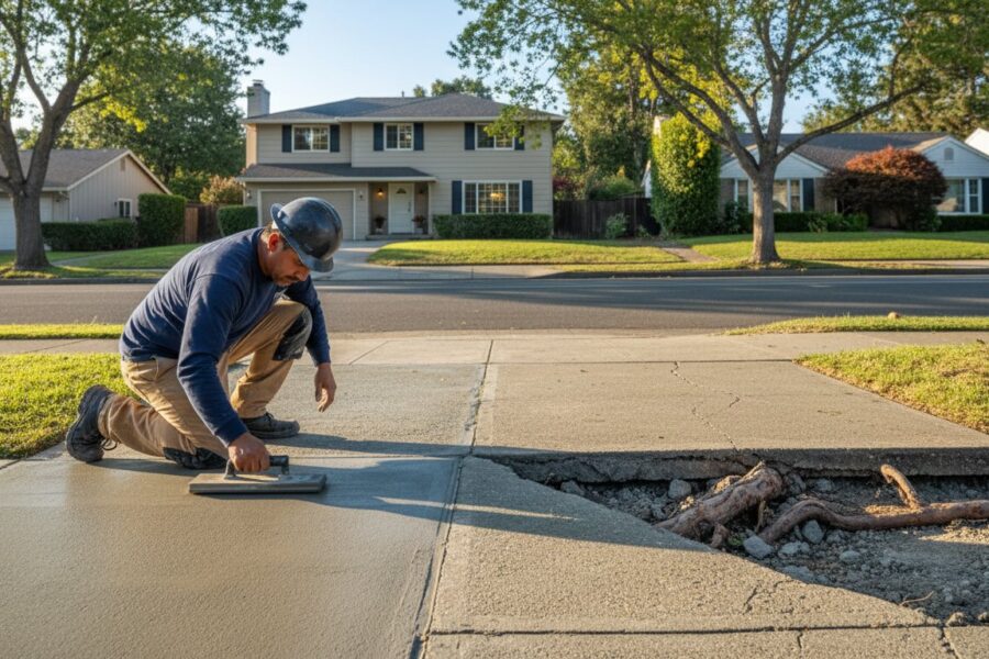 Sidewalk Repair Contractors: A Homeowner’s Guide to Restoring Your Walkway