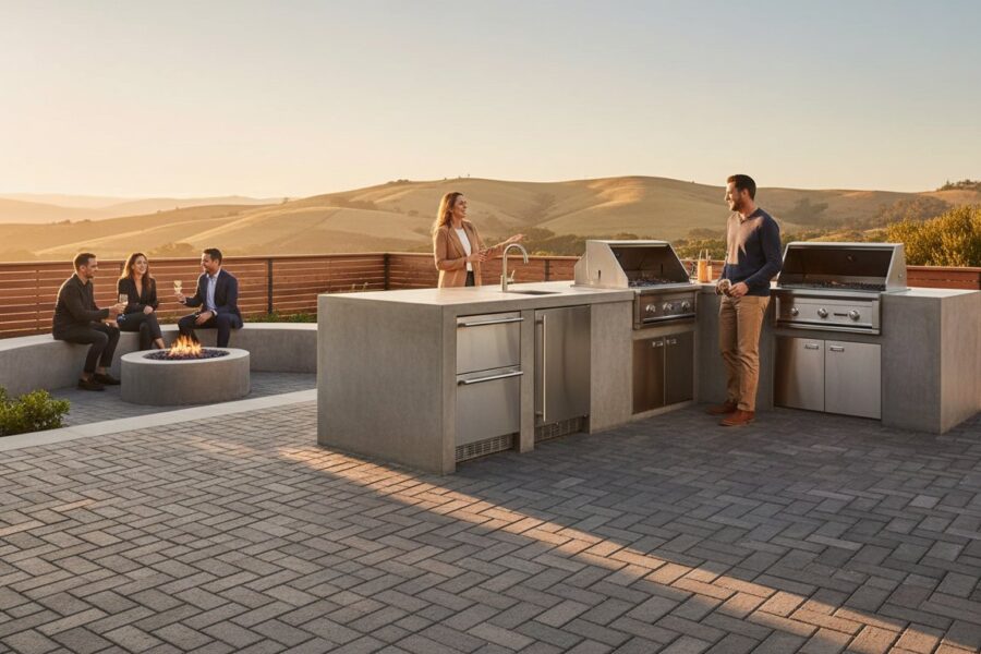 Outdoor Kitchen Paver Patio Ideas for Bay Area Homes: 2026 Design Guide