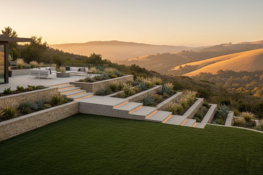 15 Creative Tiered Retaining Wall Ideas for Bay Area Slopes in 2026