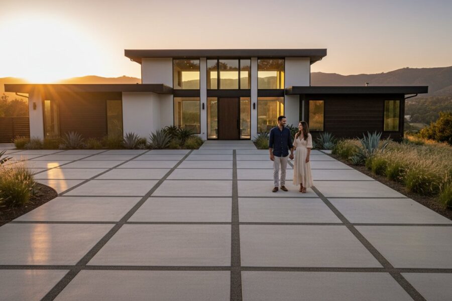 Modern Concrete Driveway Designs for Bay Area Homes in 2026
