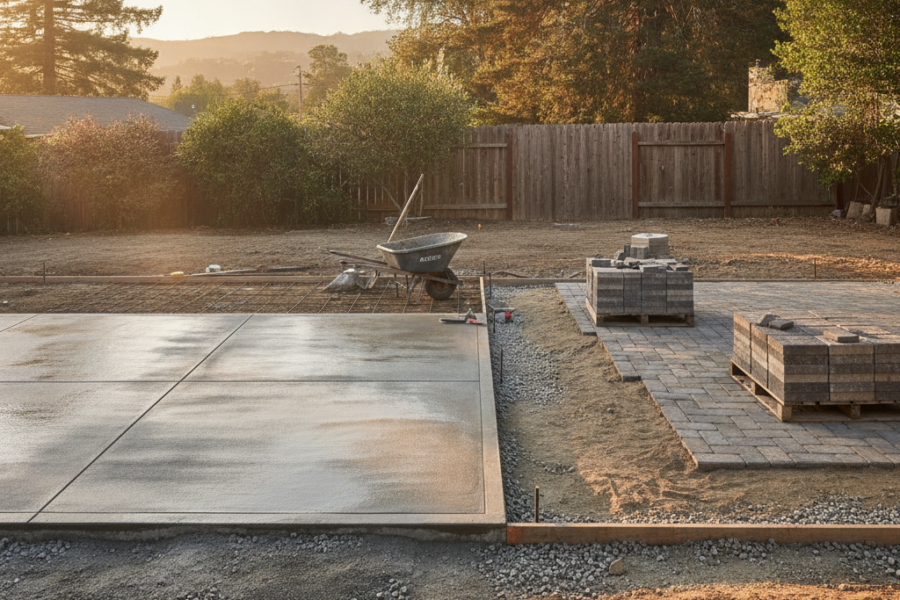 Concrete Patio vs. Paver Patio in Hillsborough: Which One Actually Holds Up on the Peninsula?