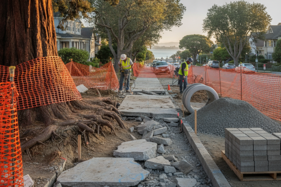 Concrete Sidewalk Replacement in Menlo Park: What Homeowners Need to Know Before They Start
