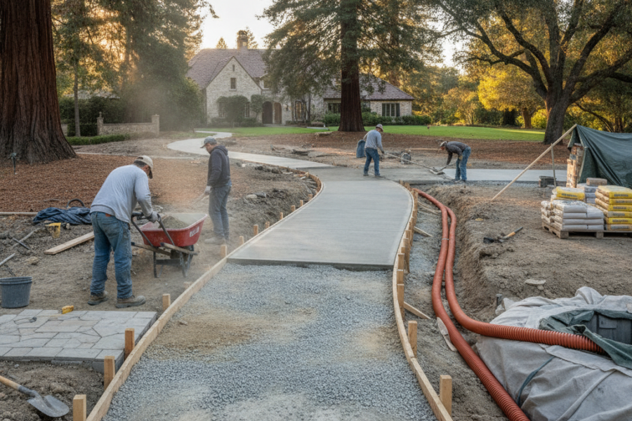 Concrete Walkways in Atherton: What to Know Before You Replace or Extend Your Path