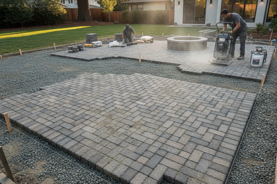 Paver Patio Installation in Menlo Park: What to Expect from Estimate to Final Walkthrough
