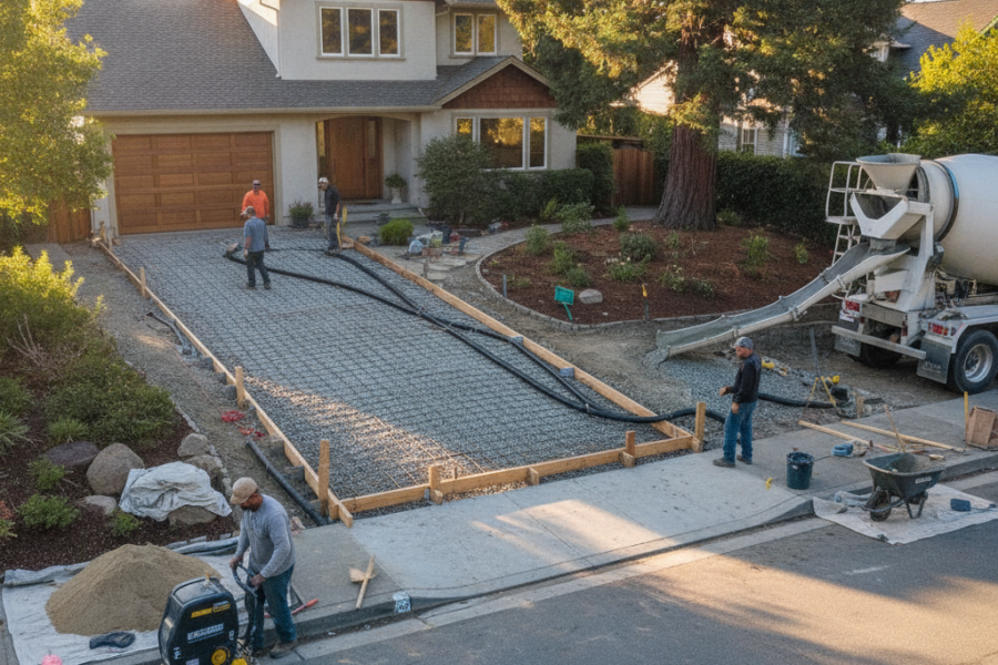 Concrete Driveway Replacement in San Bruno: What Homeowners Need to Know About Base Prep, Permits, and Getting It Done Right